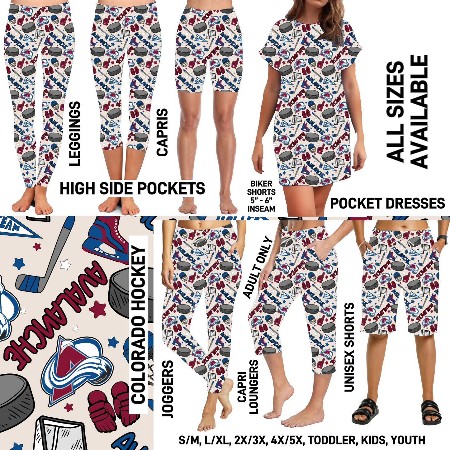 HB7H - Colorado Hockey - Preorder Closing 8/9 ETA: Early Oct