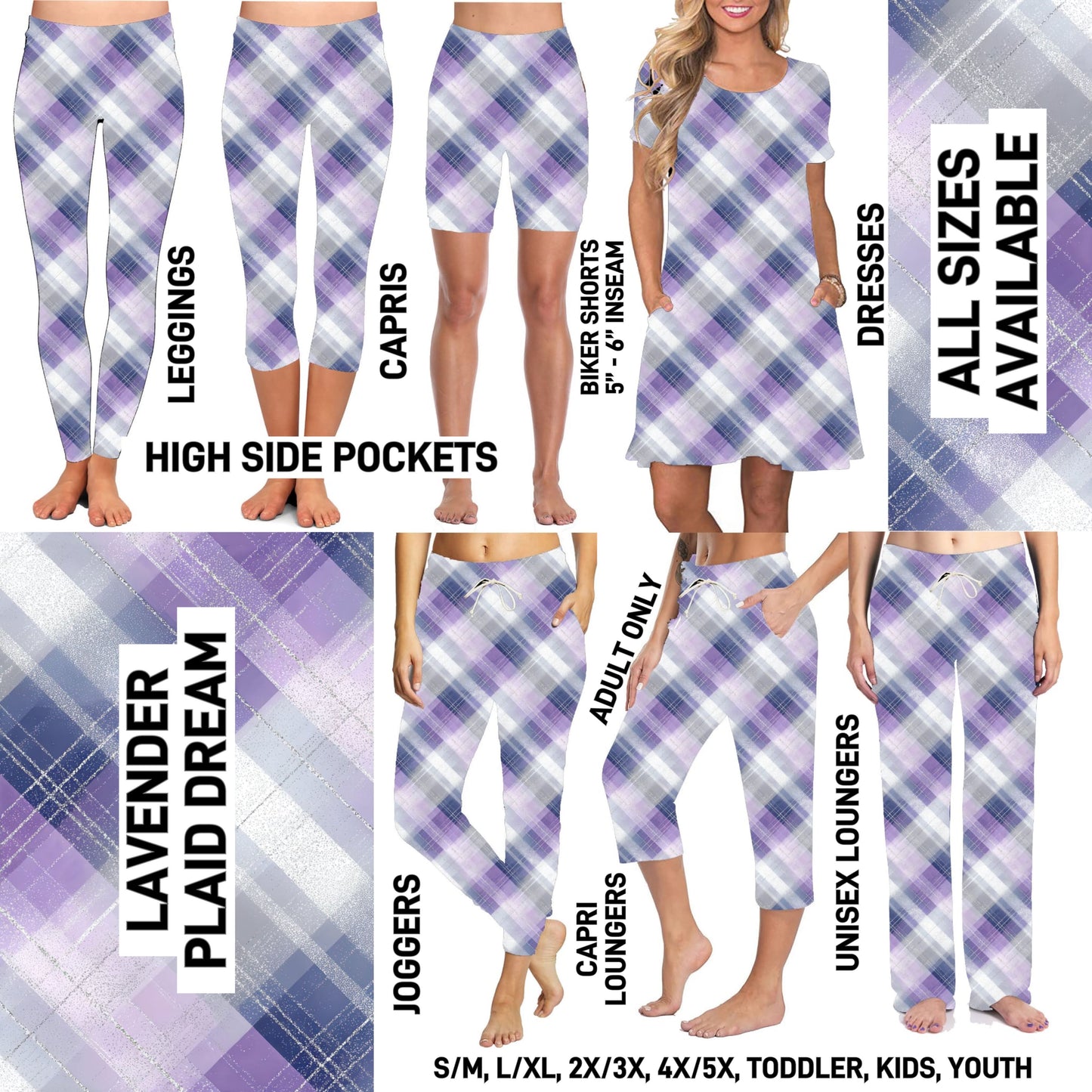 272BT - Lavender Plaid Dream - Preorder ETA: Late-Jan