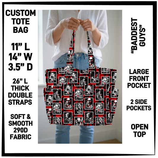 CT8B - Baddest Guys Custom Tote Bag - Preorder Closing 4/23 ETA: Late June