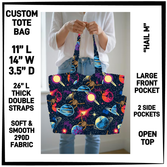 CT8B - Hail M Custom Tote Bag - Preorder Closing 4/23 ETA: Late June
