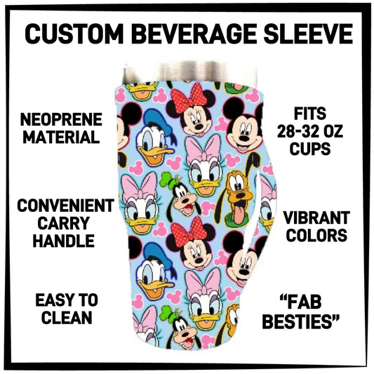B2VG - Fab Besties 28-32oz Beverage Sleeves - Preorder Closing 12/4 ETA: Mid-Jan