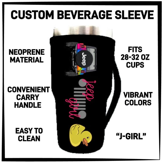 B2VG - J-Girl 28-32oz Beverage Sleeves - Preorder Closing 12/4 ETA: Mid-Jan