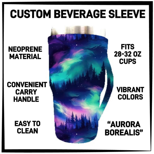 B2VG - Aurora Borealis 28-32oz Beverage Sleeves - Preorder Closing 12/4 ETA: Mid-Jan