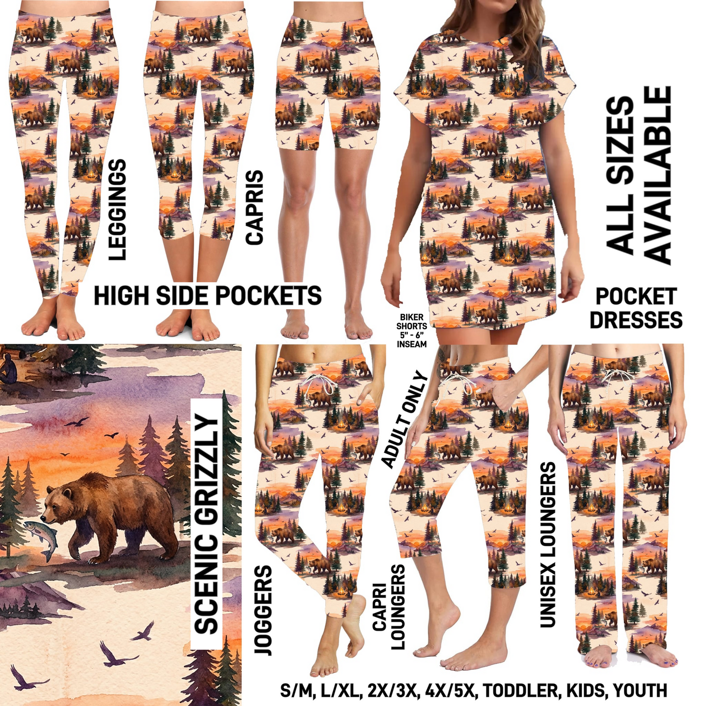 AU1M - Scenic Grizzly - Preorder Closing 9/2 ETA: Late Oct