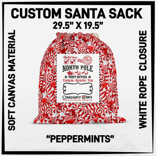 SNCS - Peppermints Santa Sack - Preorder Closing 9/17 ETA: Mid-Dec