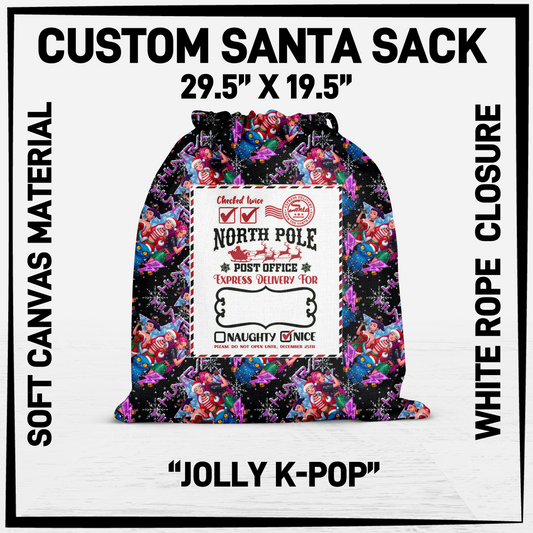 SNCS - Jolly K-Pop Santa Sack - Preorder Closing 9/17 ETA: Mid-Dec