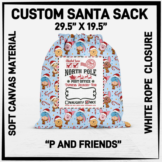 SNCS - P and Friends Santa Sack - Preorder Closing 9/17 ETA: Mid-Dec