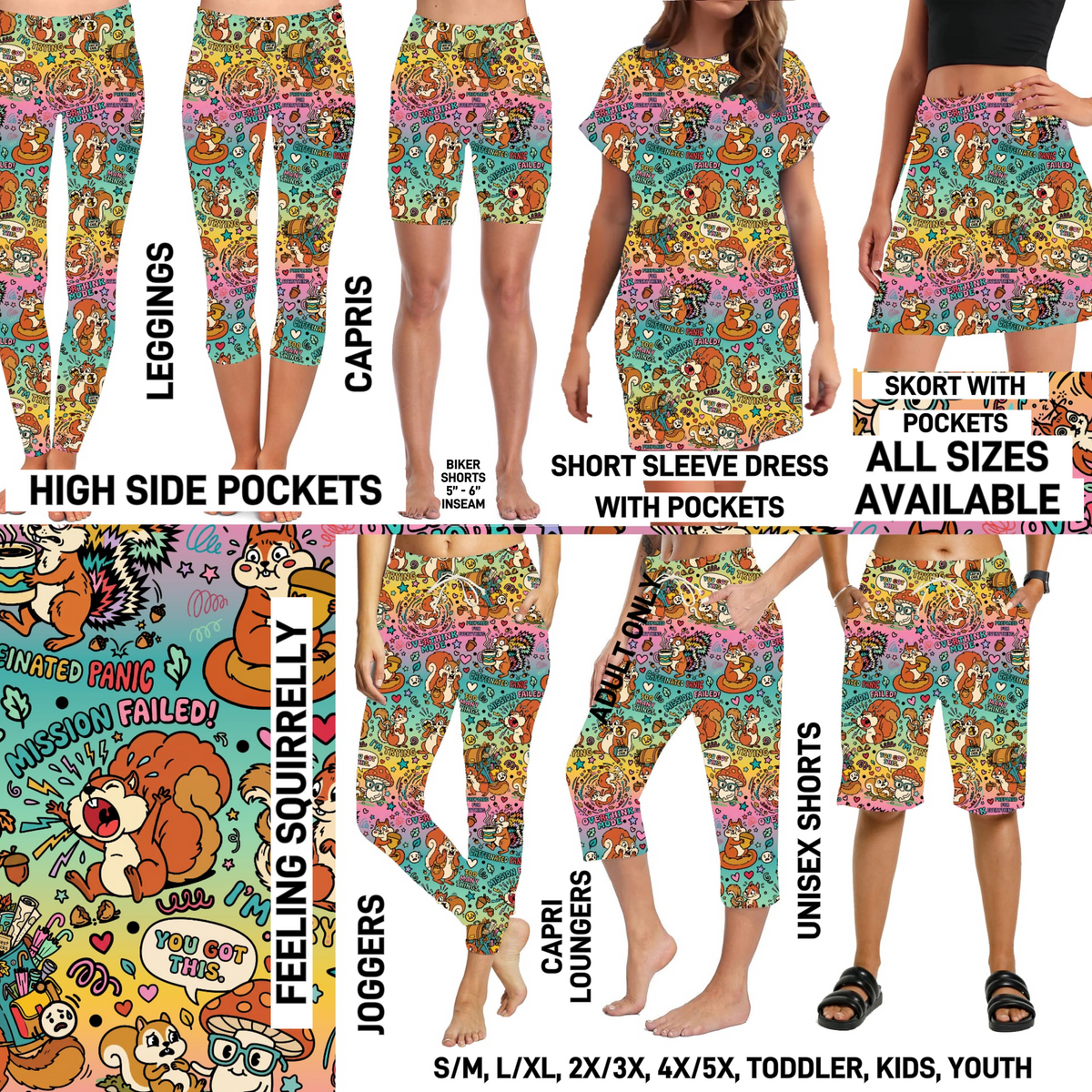 BT299 - Feeling Squirrelly - Preorder Closing 9/20 ETA: Mid-Dec