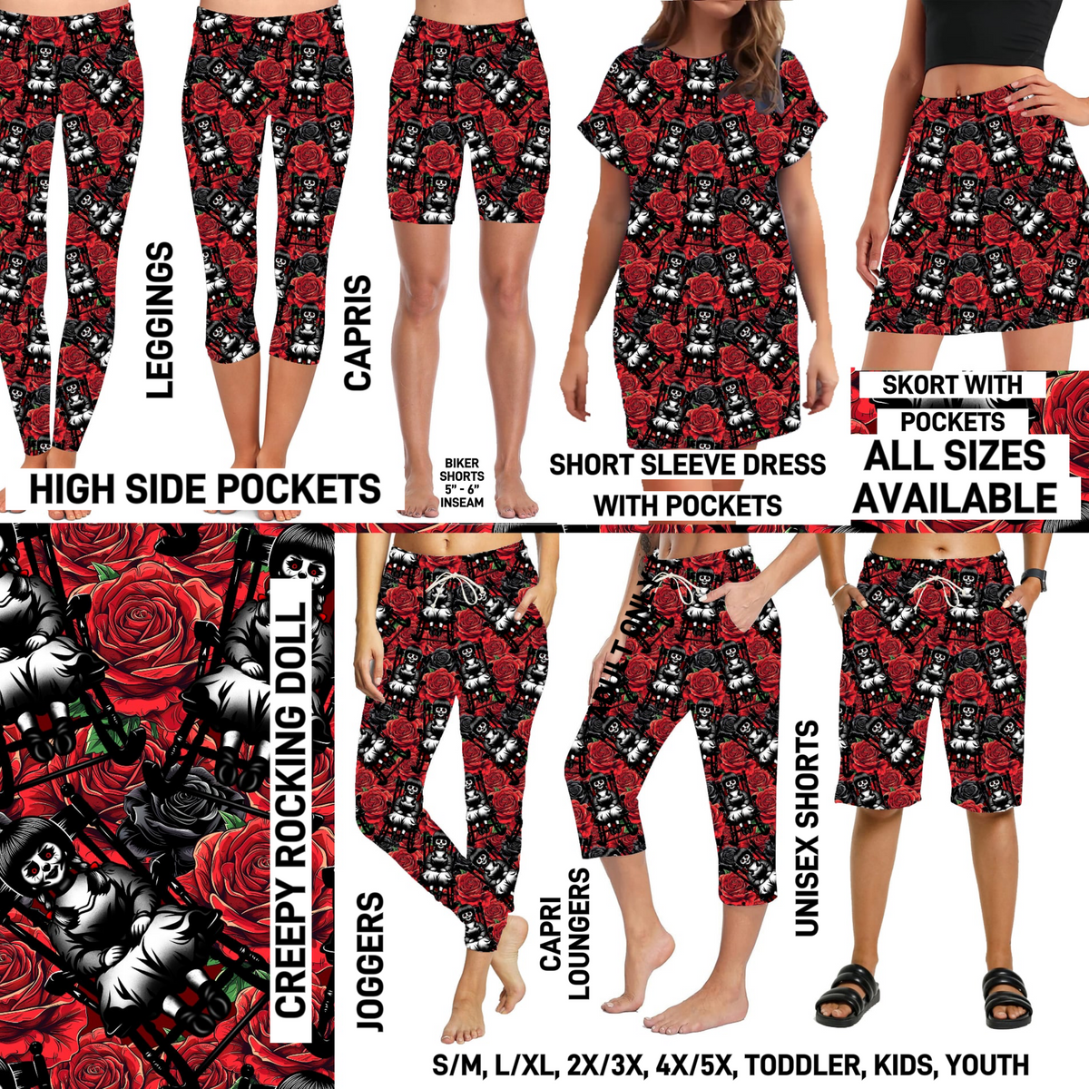 BT299 - Creepy Rocking Doll - Preorder Closing 9/20 ETA: Mid-Dec