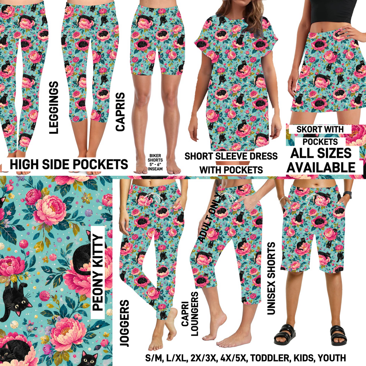 BT299 - Peony Kitty - Preorder Closing 9/20 ETA: Mid-Dec