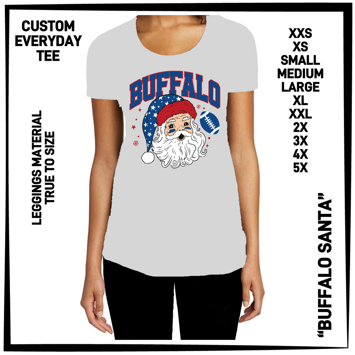 ED2T - Buffalo Santa Everyday Tee - Preorder Closing 9/23 ETA: Mid-Dec
