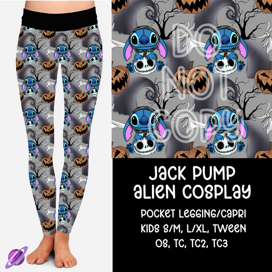 JACK PUMP - ALIEN COSPLAY RUN - LEGGING/CAPRI PREORDER CLOSING 9/12