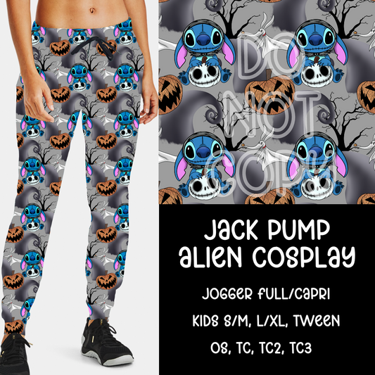 JACK PUMP - ALIEN COSPLAY RUN - JOGGER /CAPRI PREORDER CLOSING 9/12