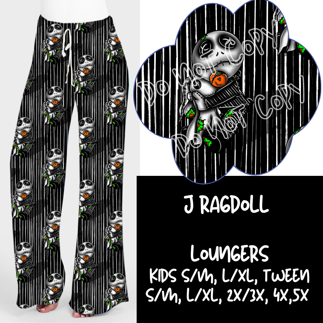 J RAGDOLL - HOLIDAY RUN 1 - LOUNGER - PREORDER CLOSING 9/17 ETA EARLY NOV