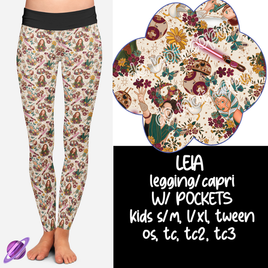 LEIA - B83- LEGGING/CAPRI - PREORDER CLOSING 12/18 ETA FEBRUARY