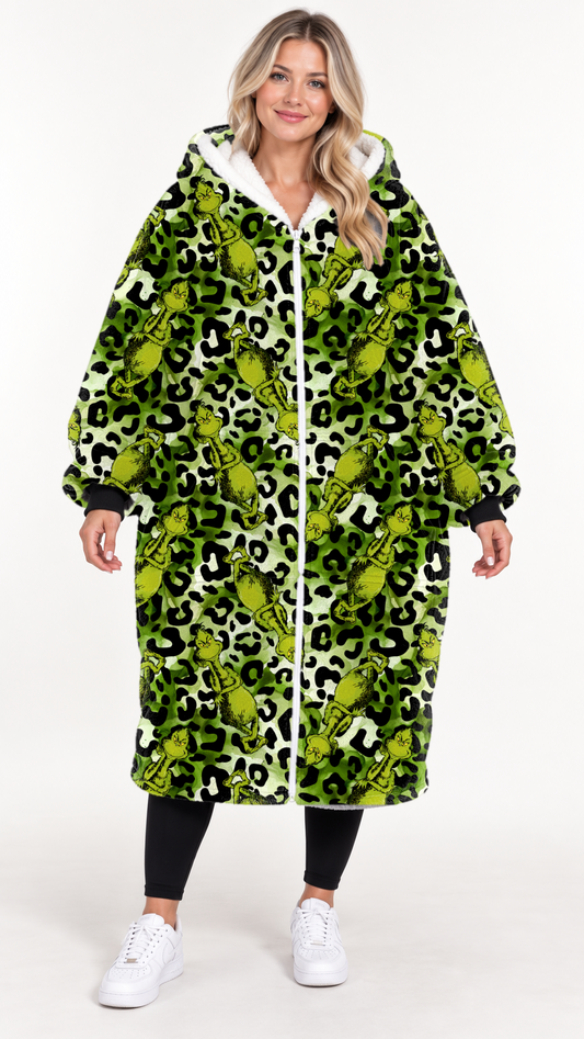 LEOPARD MEAN-HOODIE BLANKET PREORDER-CLOSING 9/20