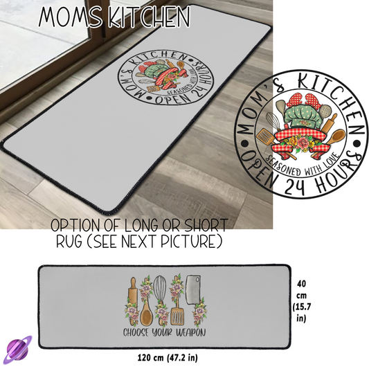 MOMS KITCHEN- SHORT/LONG FLOOR MAT PREORDER CLOSING 1/14