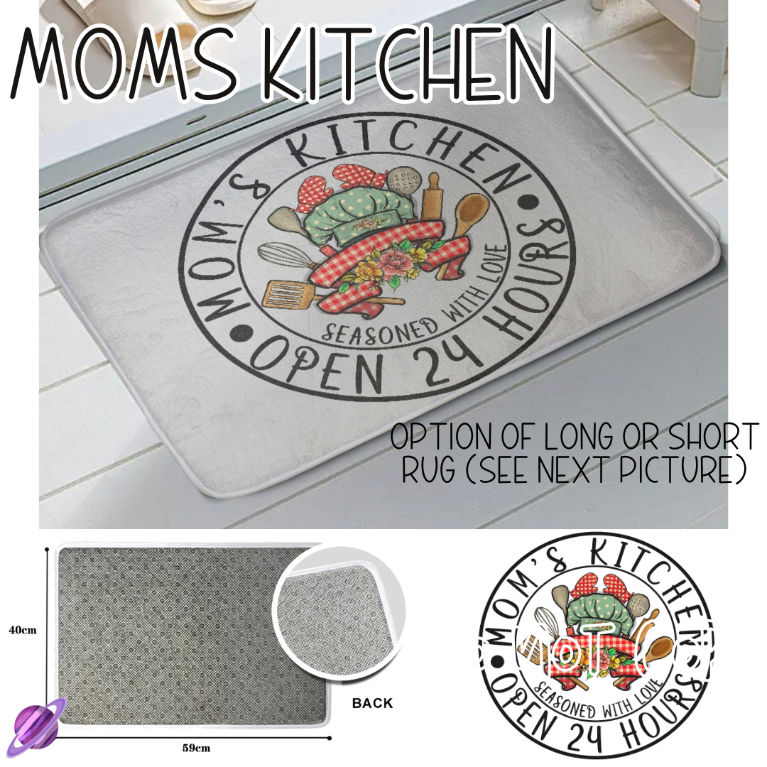 MOMS KITCHEN- SHORT/LONG FLOOR MAT PREORDER CLOSING 1/14