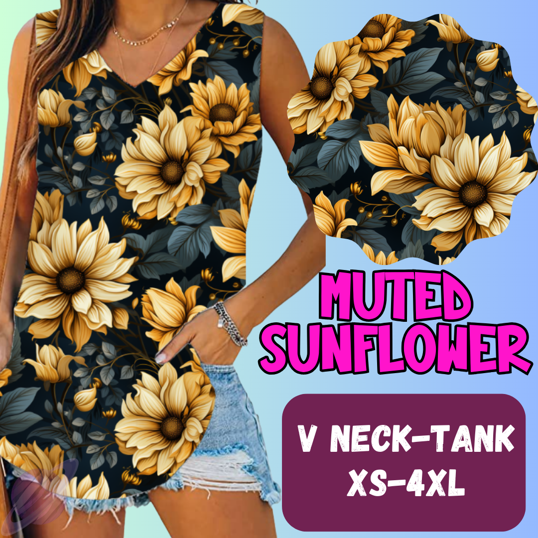 MUTED SUNFLOWER-PPO 13- TOPS AND BOTTOMS-PREORDER CLOSING 6/15