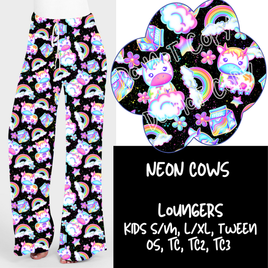 NEON COWS - BATCH 80 - LOUNGER - PREORDER CLOSING 10/27 ETA MID DEC