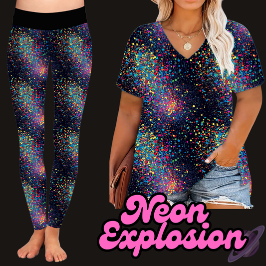 NEON EXPLOSION-PRETTY RUN TUNIC/TANK PREORDER CLOSING 1/30