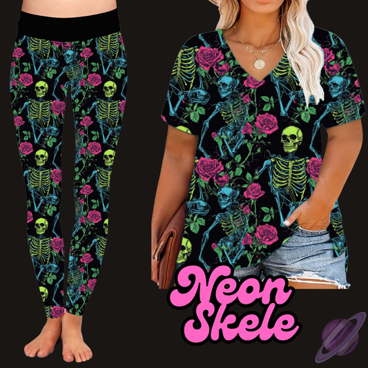 NEON SKELE-PRETTY RUN TUNIC/TANK PREORDER CLOSING 1/30