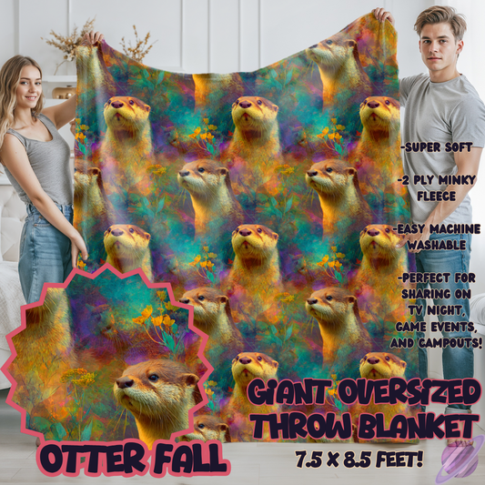 OTTER FALL-OVERSIZED THROW 14-PREORDER CLOSING 10/8