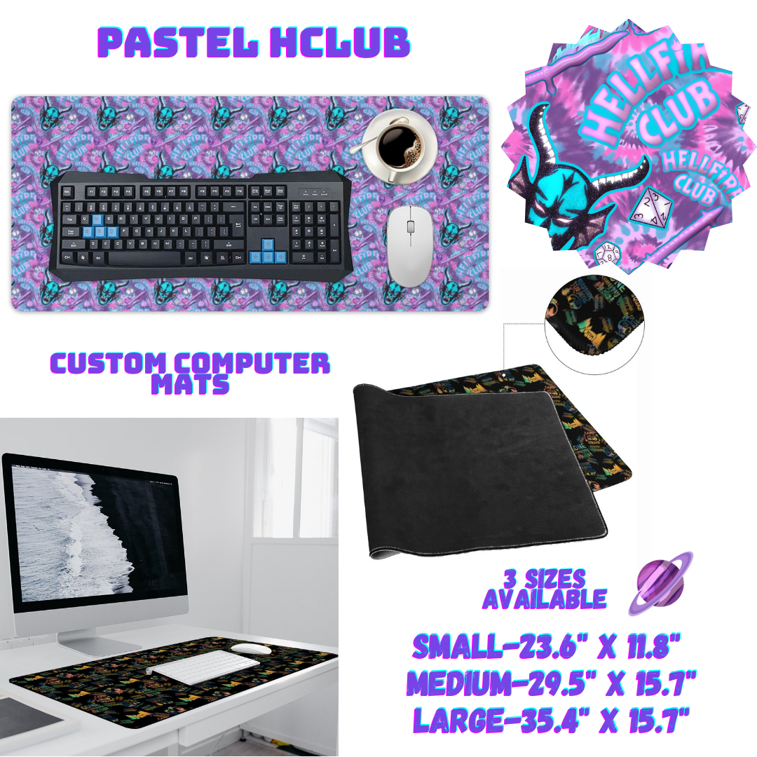 PASTEL HCLUB-COMPUTER MAT PREORDER CLOSING 1/19