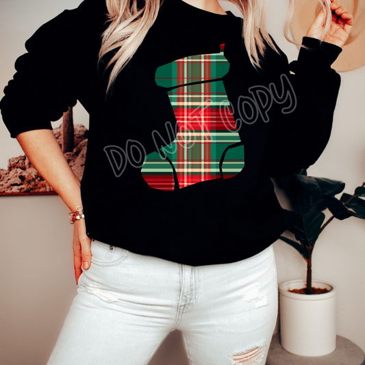 XMAS PLAID 1 - HOLIDAY RUN 2 - UNISEX TEE ADULTS/KIDS PREORDER CLOSING 10/9 ETA MID NOV