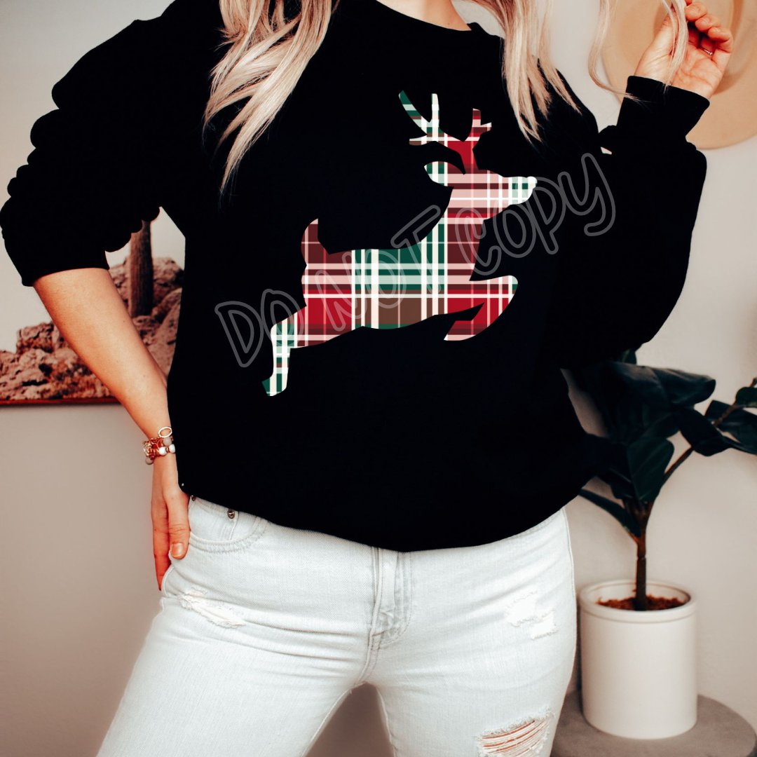 XMAS PLAID 2 - HOLIDAY RUN 2 - UNISEX HOODIE/SWEATER ADULTS/KIDS PREORDER CLOSING 10/9 ETA MID NOV