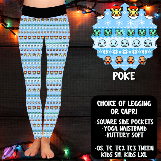 POKE - LEGGING/CAPRI XMAS SWEATER RUN CLOSING 10/30