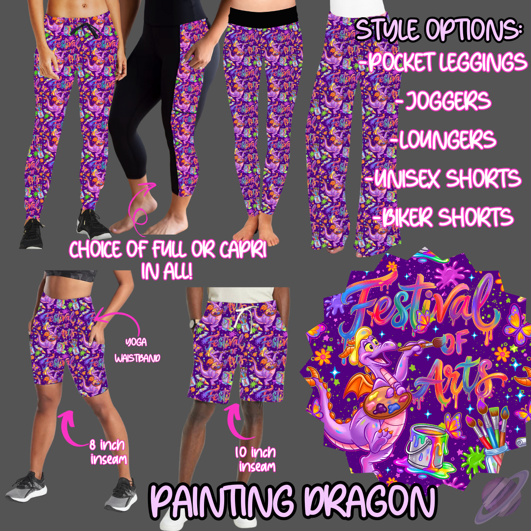 PAINTING DRAGON-6 STYLES OF BOTTOMS-PREORDER CLOSING 2/17