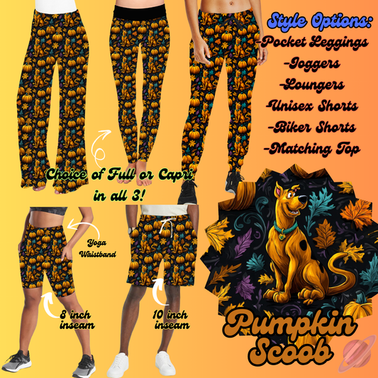 PUMPKIN SCOOB-BOTTOMS PREORDER-SOFT CLOSE 8/7-HARD CLOSE 8/9