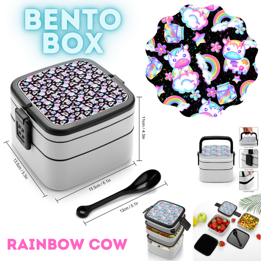 RAINBOW COW-BENTO LUNCH BOX-PREORDER CLOSING 11/20 ETA JAN