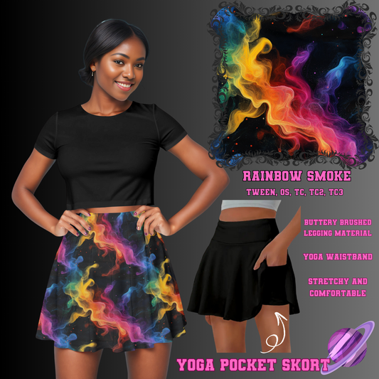 RAINBOW SMOKE-SKORT 4 PREORDER CLOSING 2/13