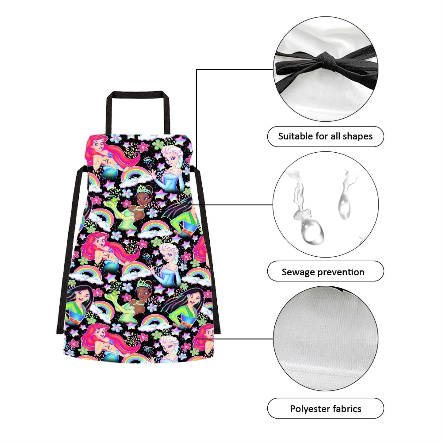 NEON PRINCESSES - APRON PREORDER CLOSING 10/30 ETA END DEC/EARLY JAN