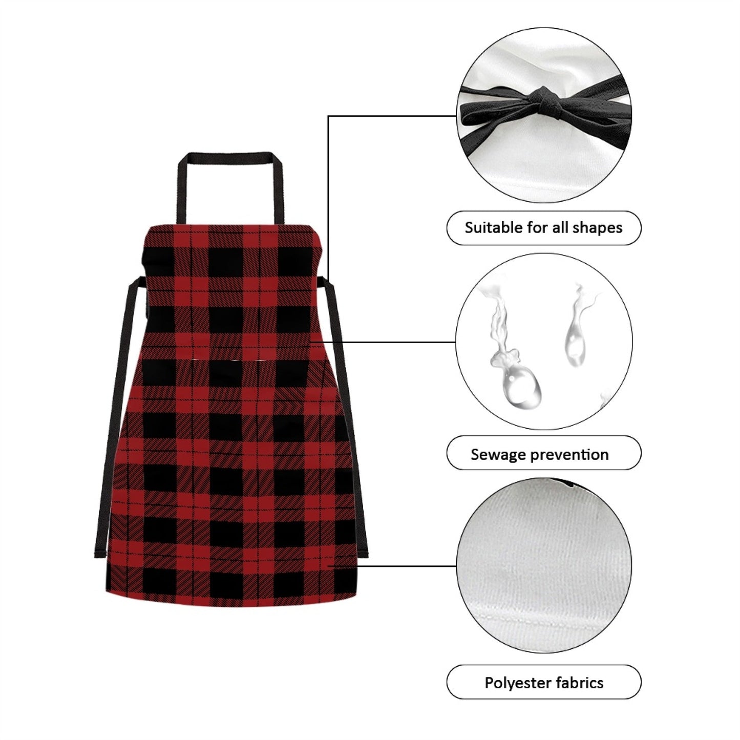 BUFFALO PLAID - APRON PREORDER CLOSING 10/30 ETA END DEC/EARLY JAN