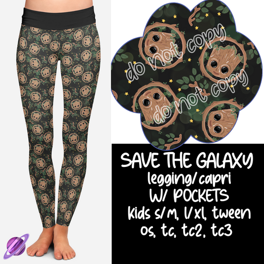 SAVE THE GALAXY - B83- LEGGING/CAPRI - PREORDER CLOSING 12/18 ETA FEBRUARY