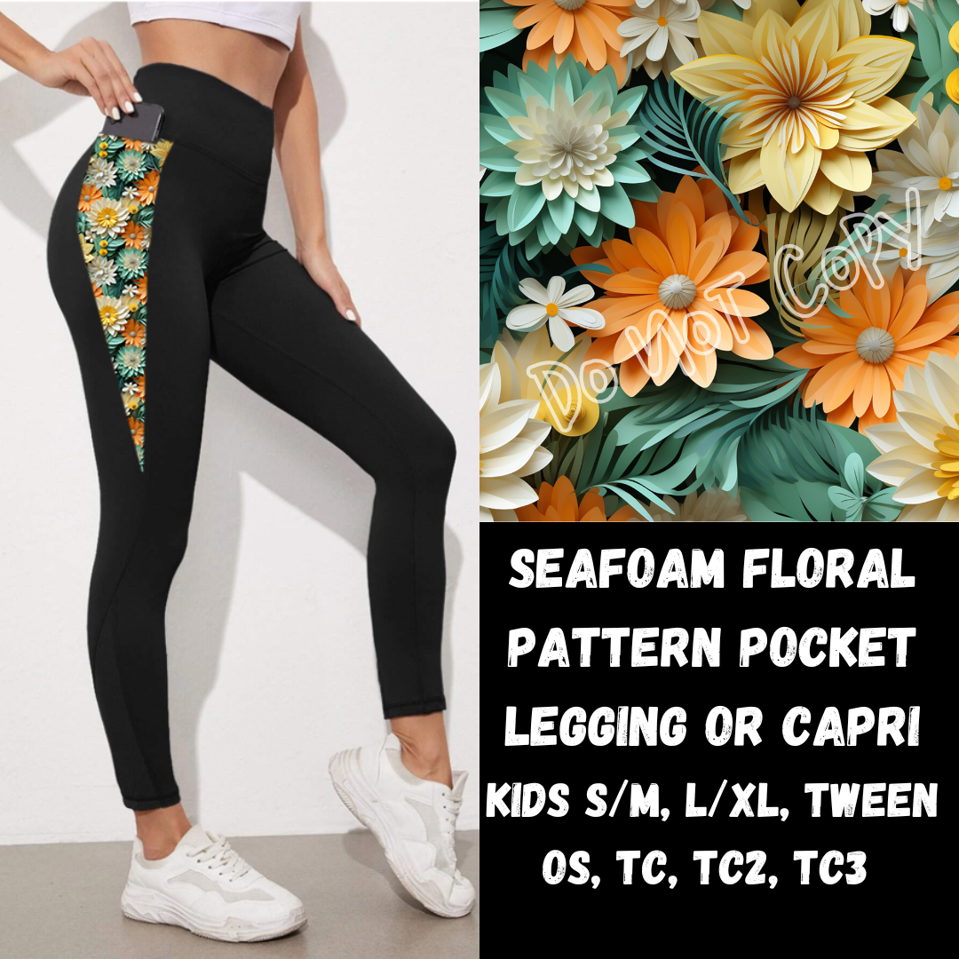 SEAFOAM FLORAL-SPRING PPO PREORDER CLOSING 1/23