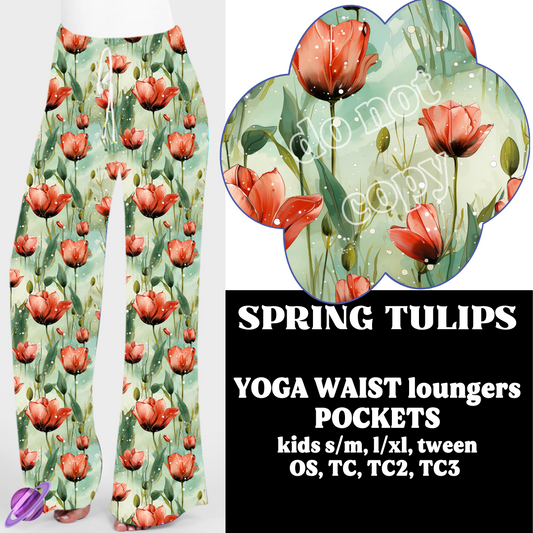 SPRING TULIP - B87 - YOGA WAIST LOUNGER - PREORDER CLOSING 2/7 ETA END OF MARCH