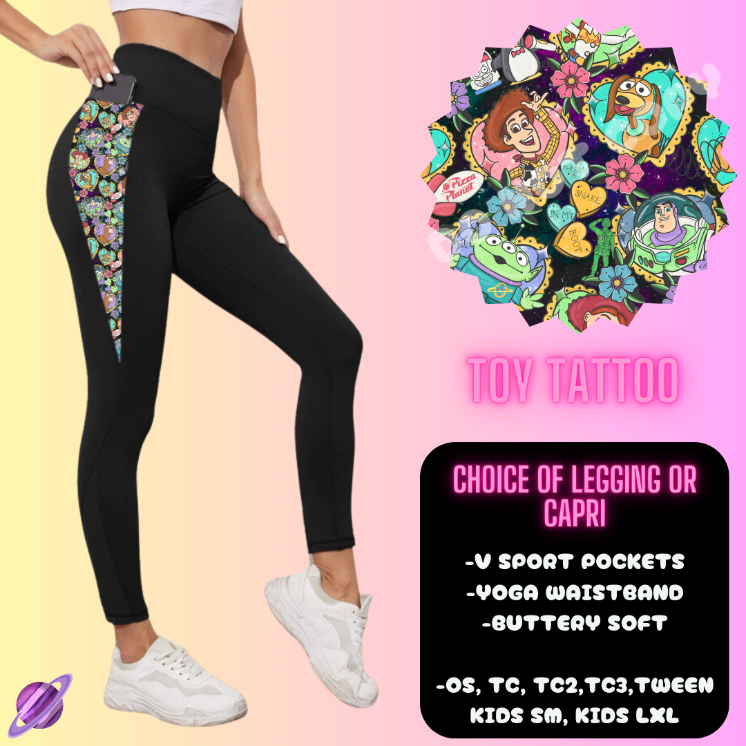 TOY TATTOO- HOODIE OUTFIT RUN-5 STYLE BOTTOMS- PREORDER 2/20