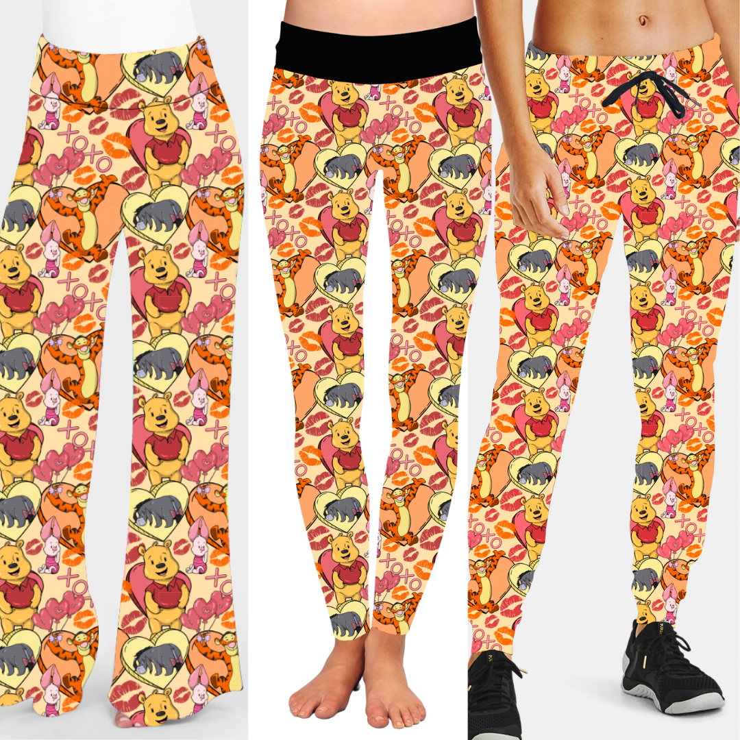 LOVE BEAR - LEGGING/JOGGER/LOUNGER - LOVE YOU RUN PREORDER CLOSING 11/30