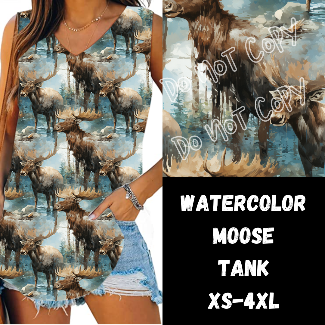 WATERCOLOR MOOSE-SPRING PPO PREORDER CLOSING 1/23