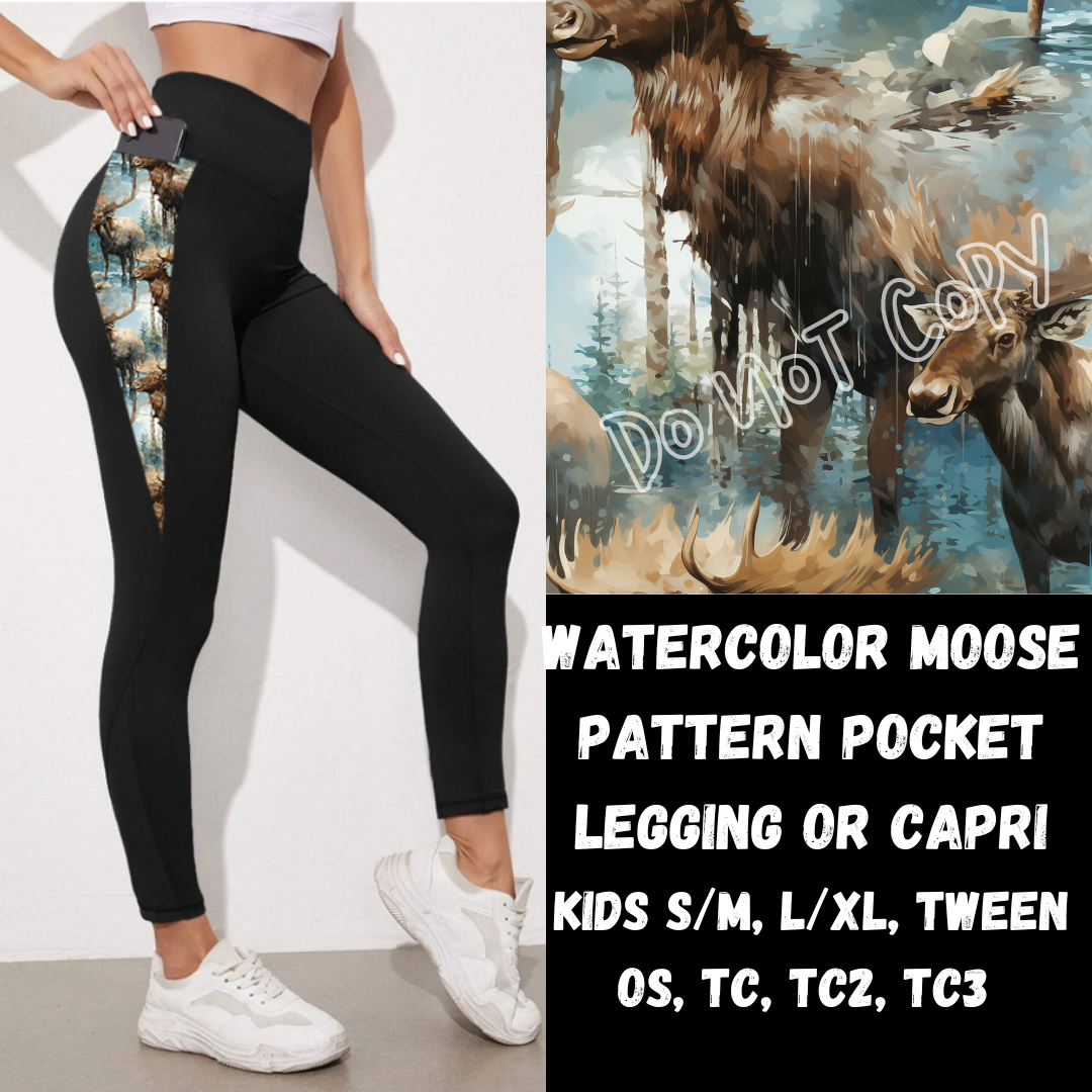 WATERCOLOR MOOSE-SPRING PPO PREORDER CLOSING 1/23