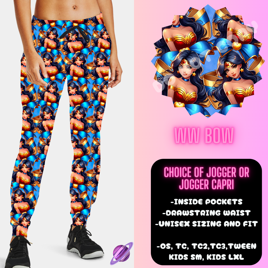 WW BOW - BOW RUN JOGGER/CAPRI PREORDER CLOSING 4/7 ETA MAY