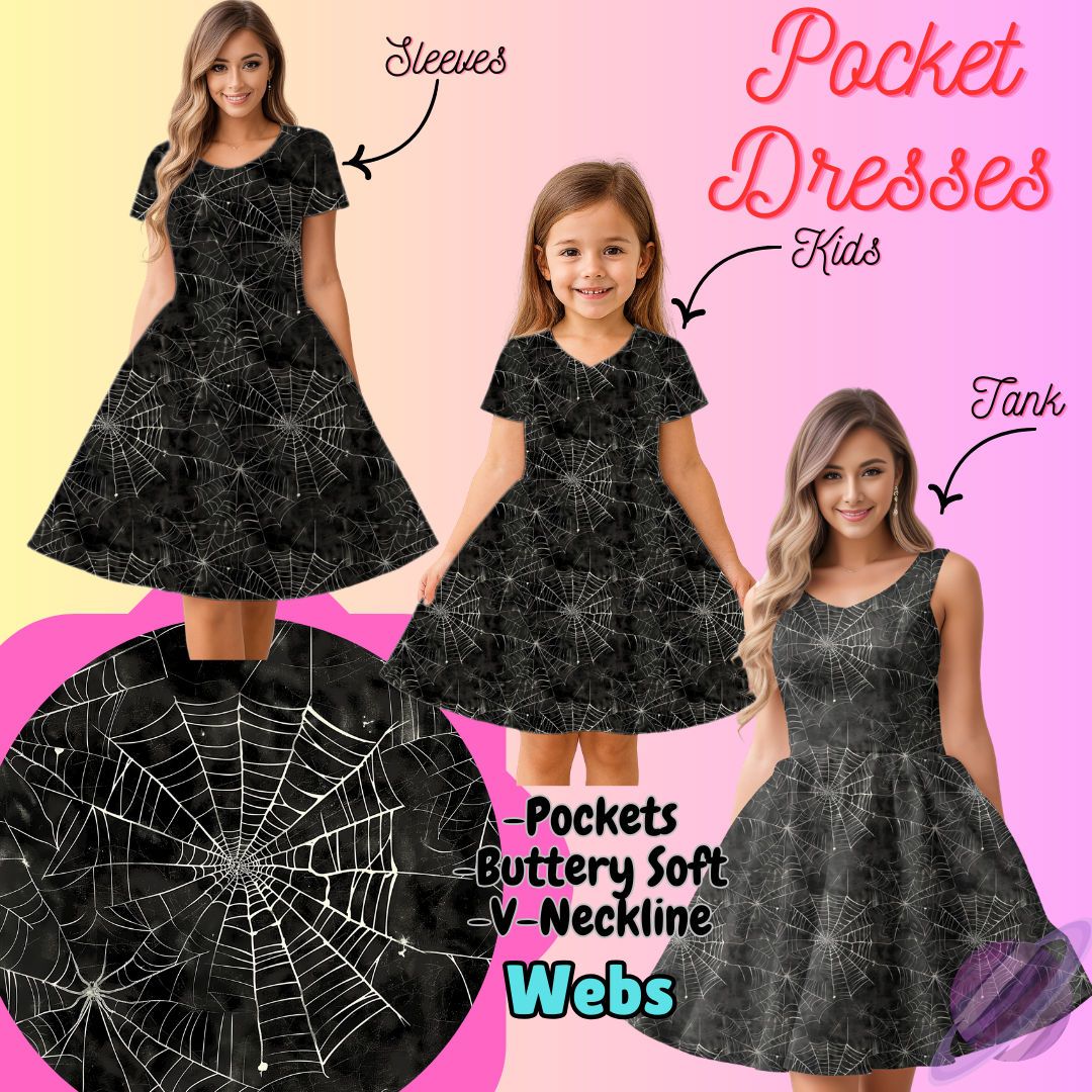 WEBS-POCKET DRESS PREORDER-CLOSING 3/16