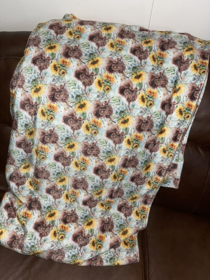 FLORAL FAIRY- GIANT SHAREABLE THROW BLANKETS PREORDER CLOSING 1/12