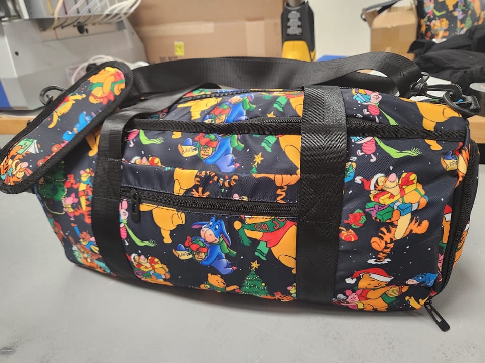 TRIPLE BAG RUN - BUTTERFLY PAISLEY- DUFFLE BAG - PREORDER CLOSING 5/26 ETA END OF JULY/EARLY AUGUST