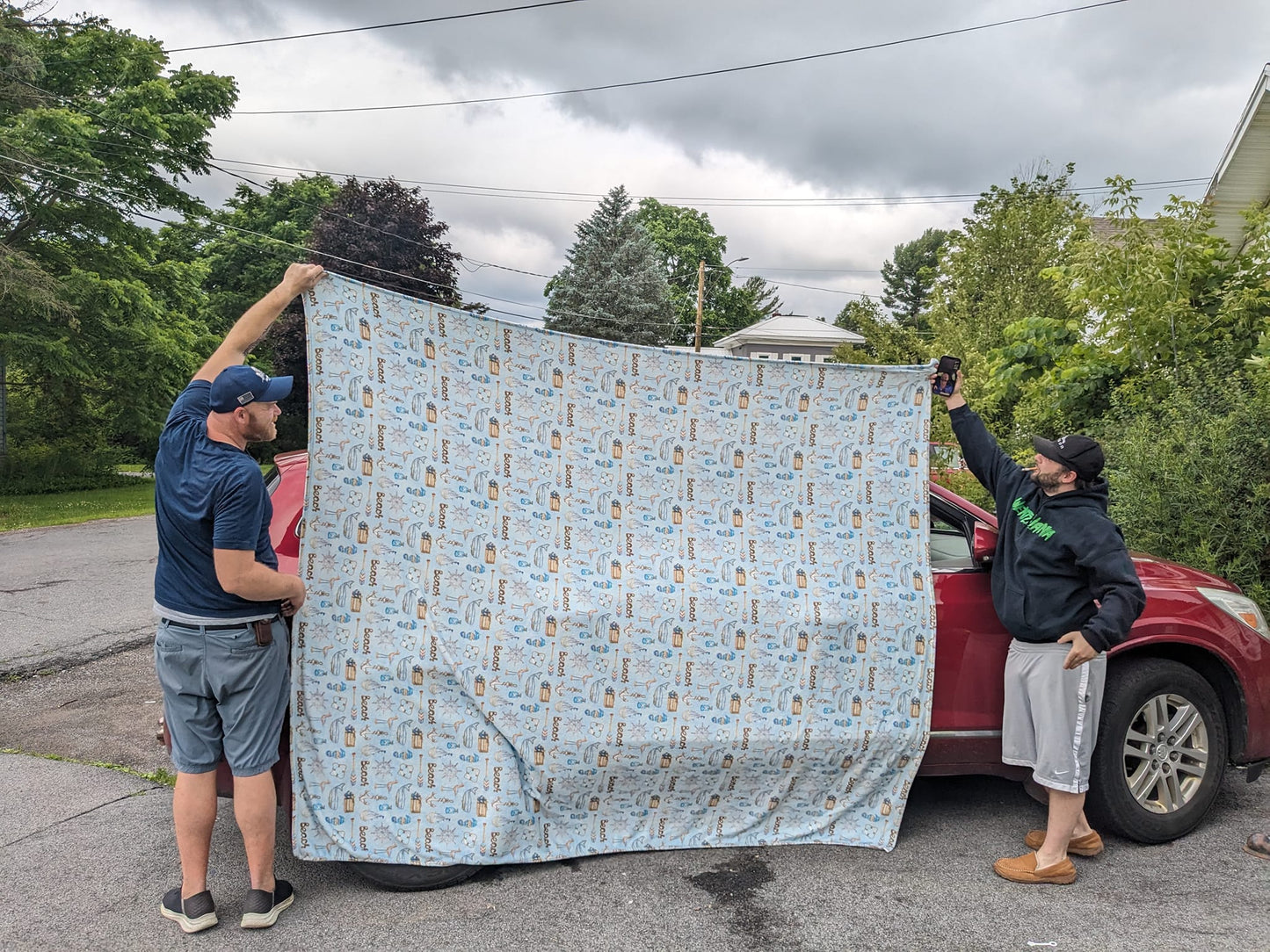 RED LINE- GIANT SHAREABLE THROW BLANKETS PREORDER CLOSING 1/12