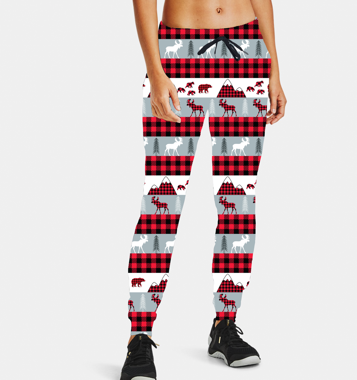 ANIMAL PLAID-HOLIDAY RUN-BOTTOMS-PREORDER DUE 9/18